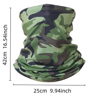 Outdoor UV Protection bandana Scarf Neck Warmer Multifunctio