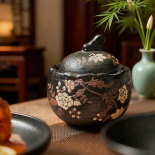 三分陶瓷带盖子汤盅一人食隔水炖锅煨汤罐蒸蛋碗糖水甜品碗燕窝盖