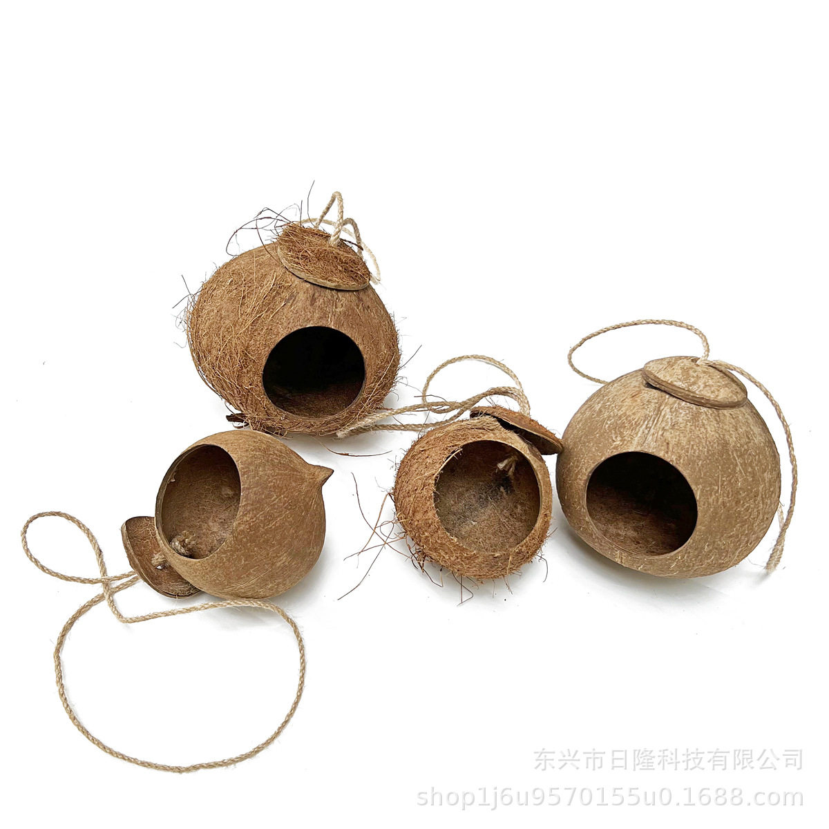 批发椰壳鸟窝鸟笼繁殖箱牡丹虎皮