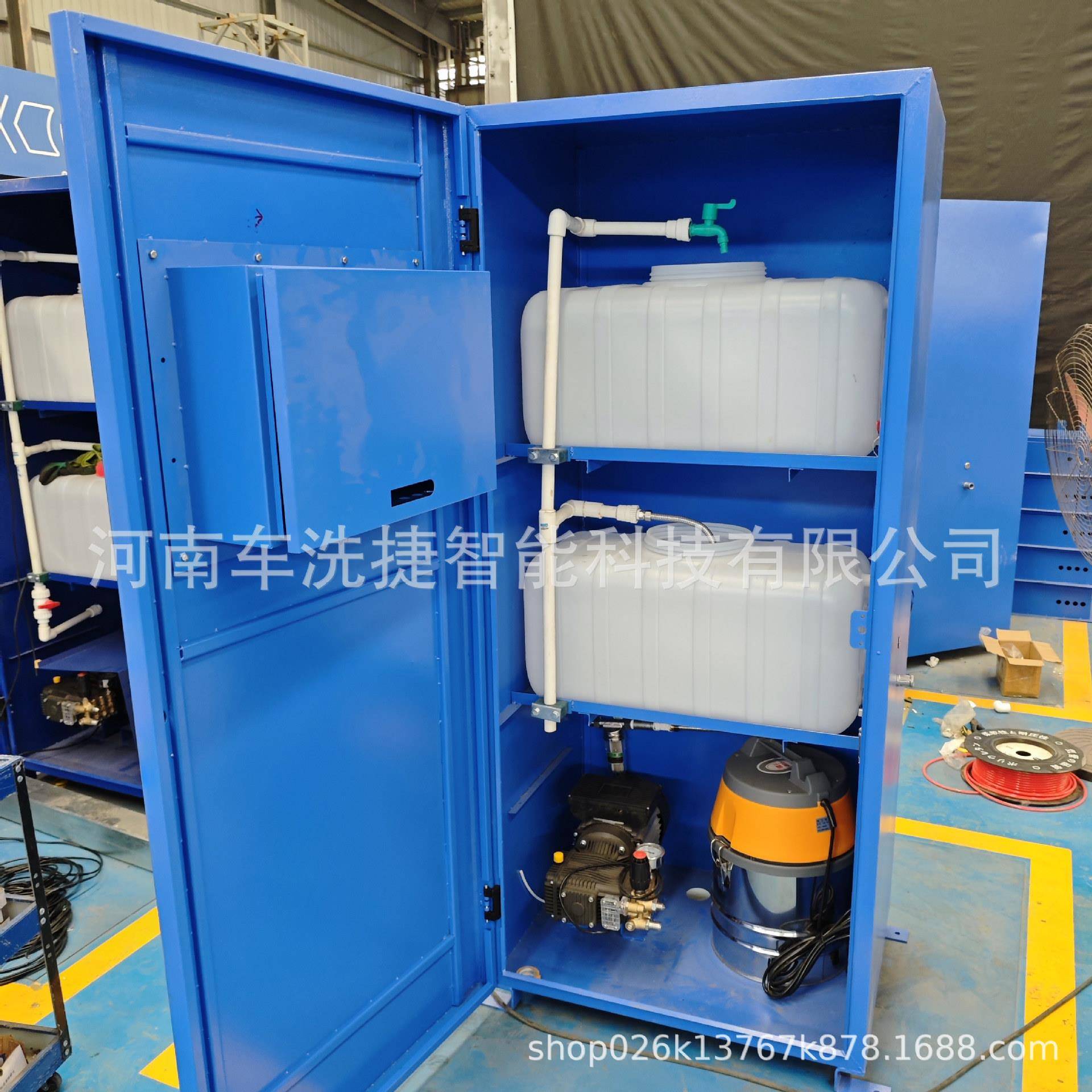 智能联网自助洗车终端 大数据后台管理 低噪音运行酒店停车场通用