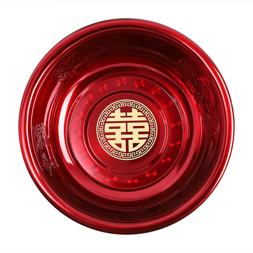 不锈钢结婚结婚女方陪嫁婚庆脸盆