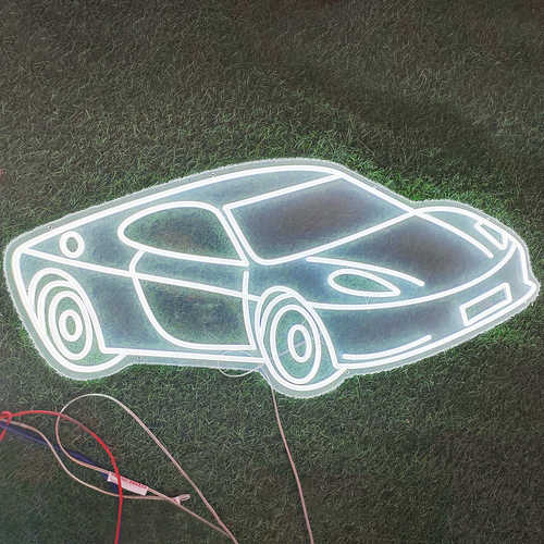 led霓虹灯发光字创意车造型DIY亚克力霓虹灯装饰霓虹灯灯牌