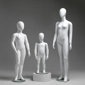 青少年儿童模特架人偶男女童装店橱窗道具服装假人模特展示架全身