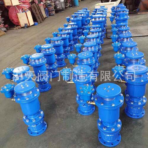 沪阀门复合排气阀CAR-10式QX法兰天MAGA-102管道自动清水工业排气