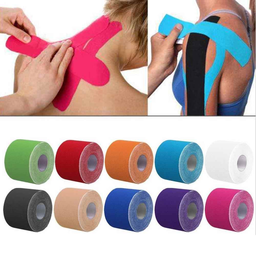 运动肌能贴肌肉护具全棉防水cm肌肉贴/肌内效 kinesiology tape定