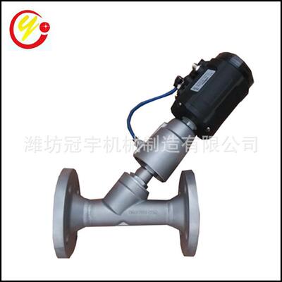 厂家直供等百分比蒸汽调节比例阀 配智能比例调节气动角座阀