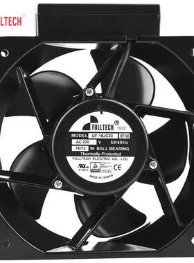 FULLTECH福佑台湾原装进口UF-18JC23BTHD/BTHJ/BWHD7散热风扇BWHJ