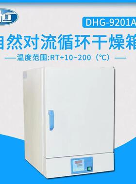 上海DHG-9201A干燥箱自然对流电干燥箱实验室电热恒温烘箱