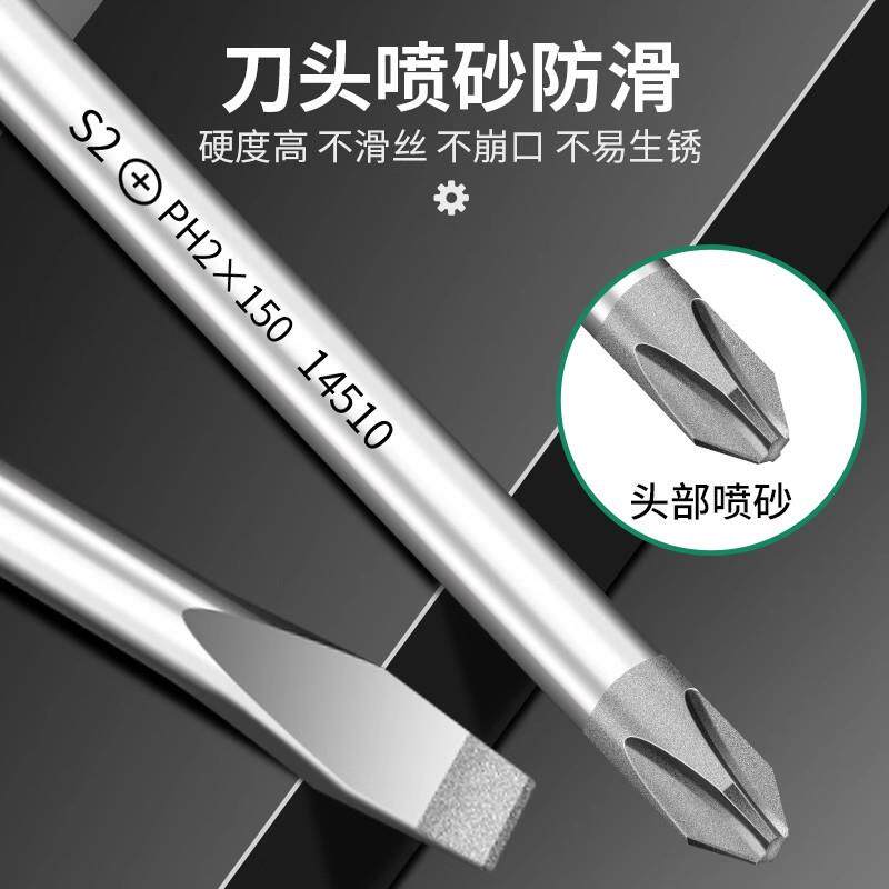 101-1螺丝刀工业级十字一字强磁超硬螺丝起子工具套装