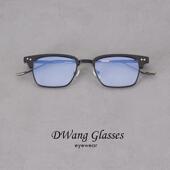 高档防光镜防镜辐蓝射个性 镜框男潮网红配 方框架眼金瀚张若昀同款