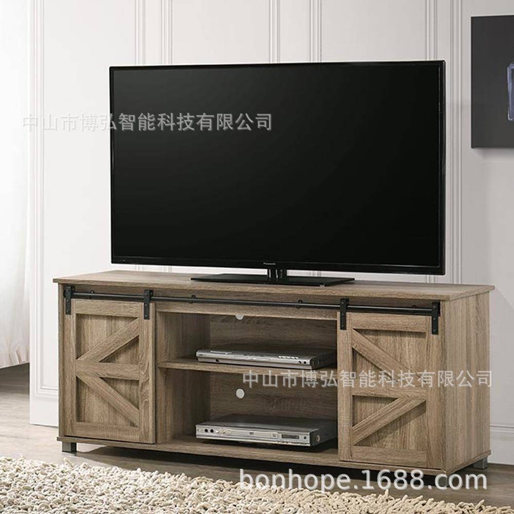 迷你谷仓门吊轨 橱柜移门电视柜五金门趟吊轨轨道小型 谷仓门配件