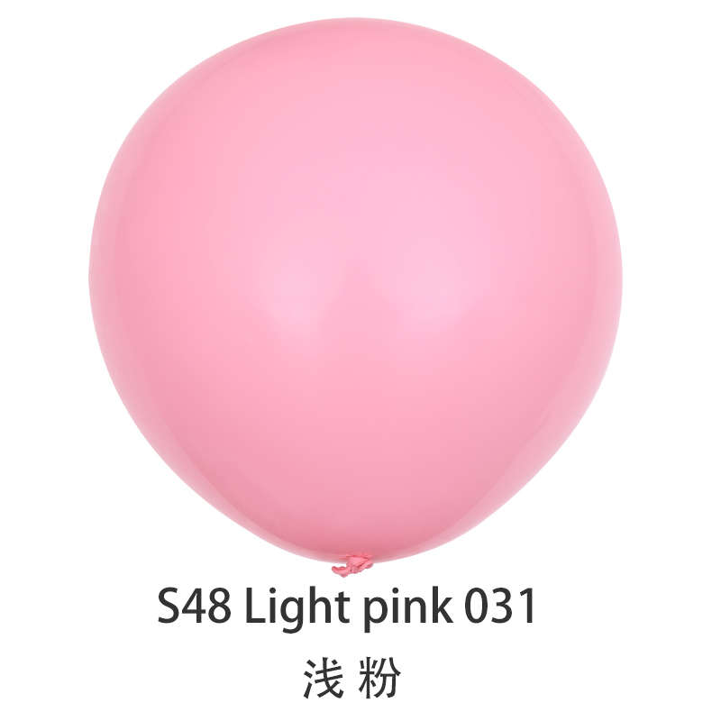 风车36寸正圆加厚乳胶气球派对婚庆酒店装饰布置飘空气球10个/包