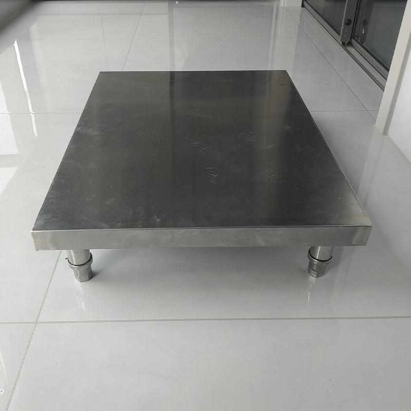 不锈钢垫高花架厨房汤桶开水防潮制冰机消毒柜保温桶单层架子定制