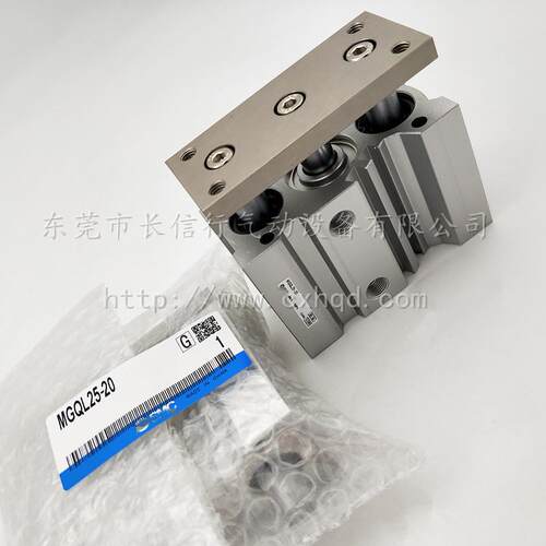 SM49C原装三杆气缸MQL102-带5/10/G15/20/3/40/50/75/100薄型导杆