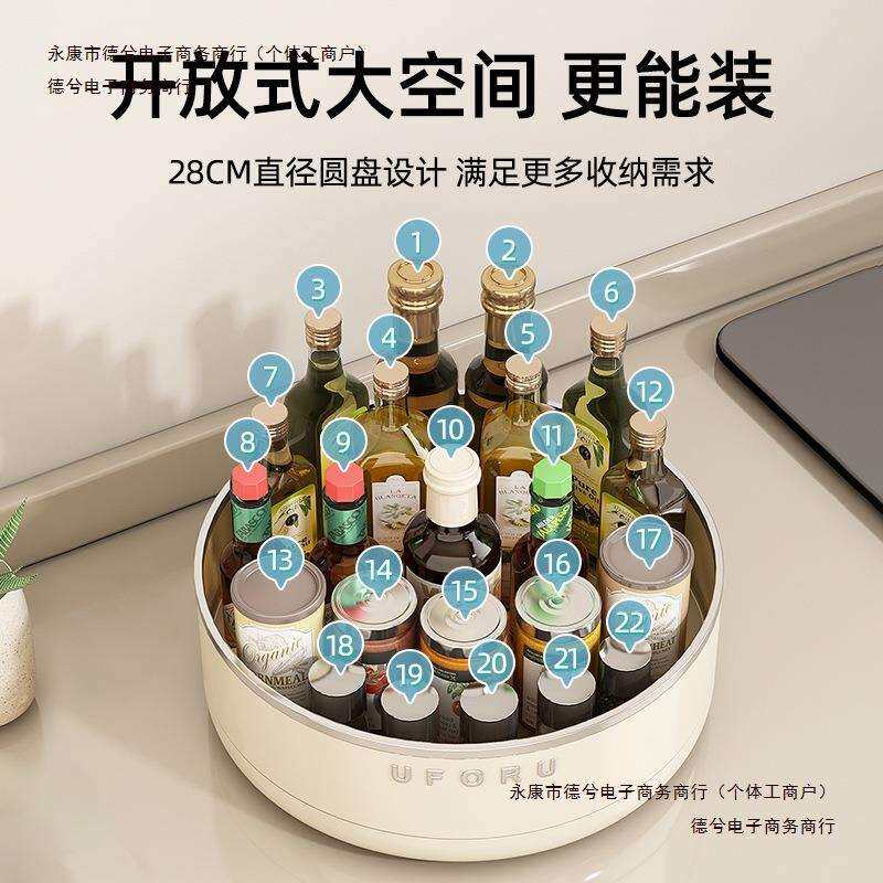 调味料油盐酱醋多功能用品厨房收纳盒旋转德国台面品质调料置包邮