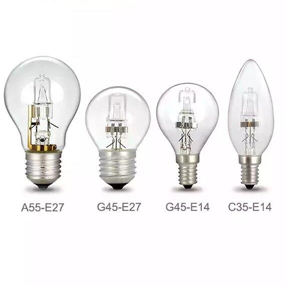 卤素灯e27 e14护眼节能调光卤素灯 白炽灯泡42w70w100w卤钨灯泡