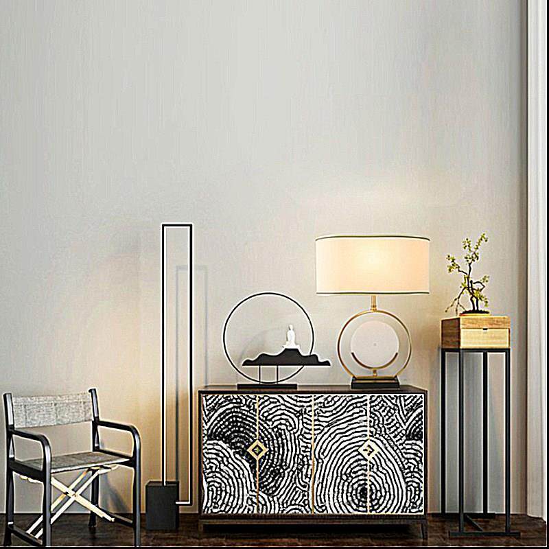 新中式台灯创意简约现代云石圆环个性中式卧室床头复古客厅led