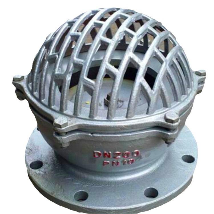 开封销售吸水底阀H42X-10DN350水泵阀门单向阀铸铁底阀