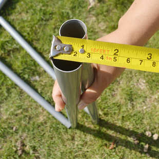 帐篷撑杆延伸支架天幕支撑杆铁杆遮阳布营柱帐篷配件一副两根