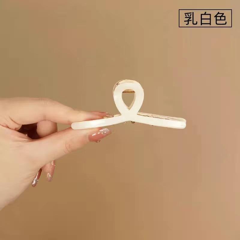 后脑勺适合发夹头发夹子醋酸发饰图片