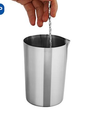 KLP镜系列不锈钢搅拌杯内外抛光8K高镜光调酒杯酒吧专业工具