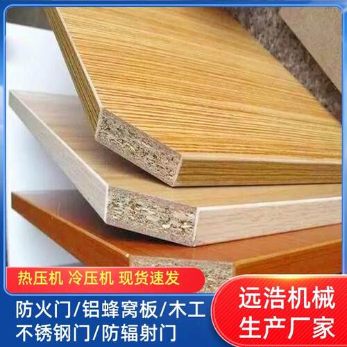 双门面防火温6压5层热压机 低高温双重温 强加化门不锈钢YH-50T门