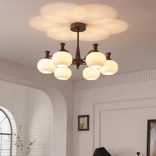 照迎客厅吊灯式 美复古南洋风中卧灯具 古风餐厅大厅主灯室792法式