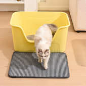 幼溅超批发防臭专用全套猫厕所加高外新款 溅大号砂 防猫盆防封闭式