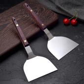 日本原装 进口铁板烧铲子不锈钢专用铁板铲料理铲牛排铲商用烧烤铲