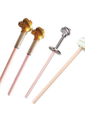 现货铂铑热电偶  铂铑10-铂  陶瓷热电偶 耐高温99刚玉管WRP130