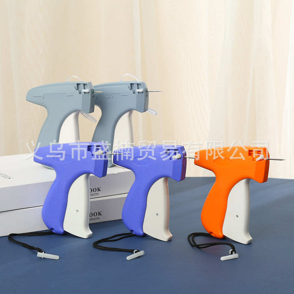 打厂家胶枪商标枪针细商品 吊牌吊牌直供服饰标签枪标枪手动枪针
