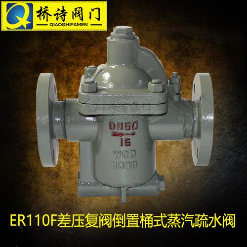 ER110F 压差复阀置桶式蒸汽疏水阀 ER法兰不锈钢/铸钢疏水阀 DN50