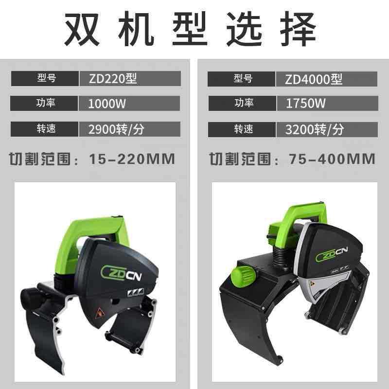 无火花无刺电动切管管机20型割管机全自动钢管毛pvc道切2中岛220