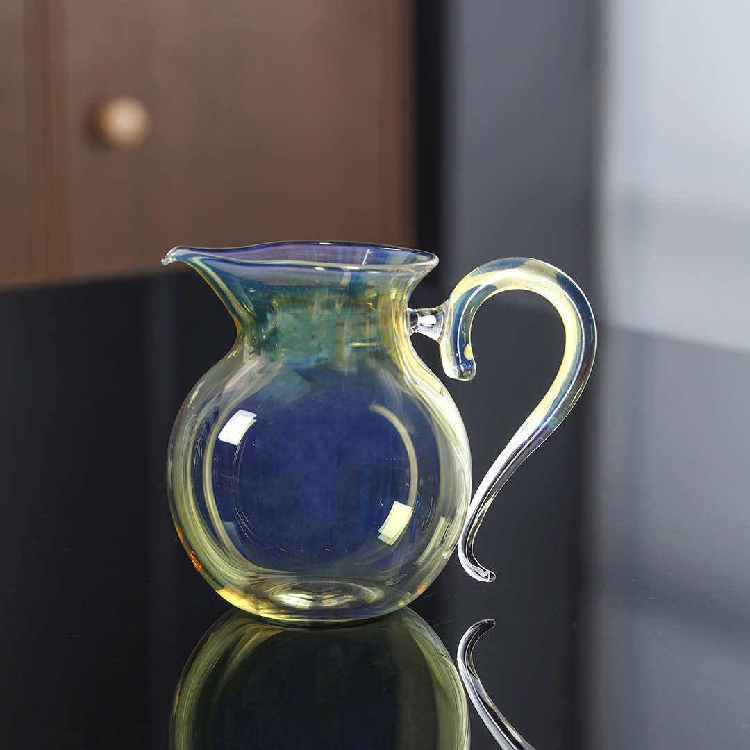 加厚海茶器日式茶具优雅公道硼泡茶新款玻璃小分高硅过滤杯大