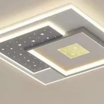 吸顶客厅灯现代简约大气家用长方形主卧室四三室两厅灯具套餐组合