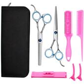 理发不锈钢牙家用批发套装 理发剪刀剪平工具厂家打美发剪刀剪剪薄