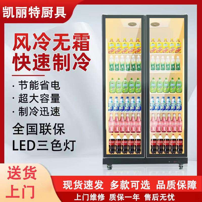 网红酒水柜啤酒饮料柜酒水展示柜冷藏柜商用冷藏冰柜酒吧保鲜冰柜