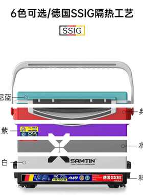山田雷臣2900钓箱2022新款可坐钓鱼箱多功能超硬加厚全套磊红