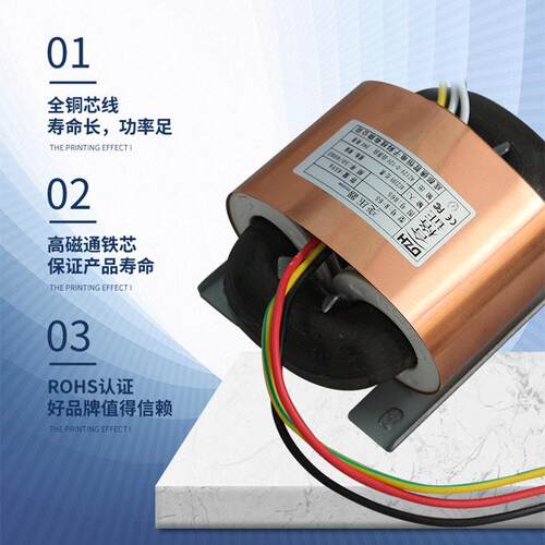 R型变压器R10/30/65/260电压380V220V110V转双5V9V12V/15V/24V