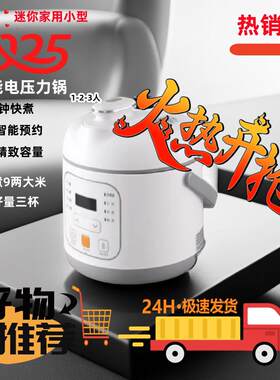 电子压力锅迷你1-3人家用压力煲小型电高压电锅全自动小容量压力
