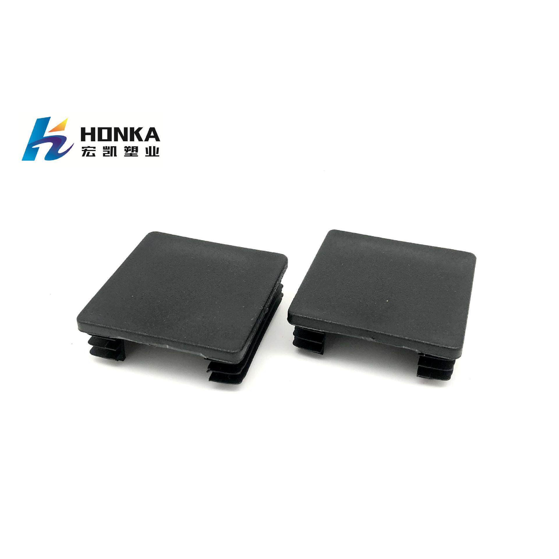 40*40塑料方管塞钢管方堵头桌椅凳子脚套橡胶家具脚垫健身器材塞