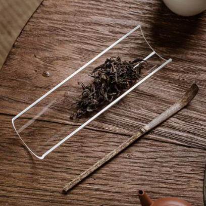 高硼硅透明玻璃茶道配件套装组日式琉璃茶则茶拔茶勺功夫茶具零配
