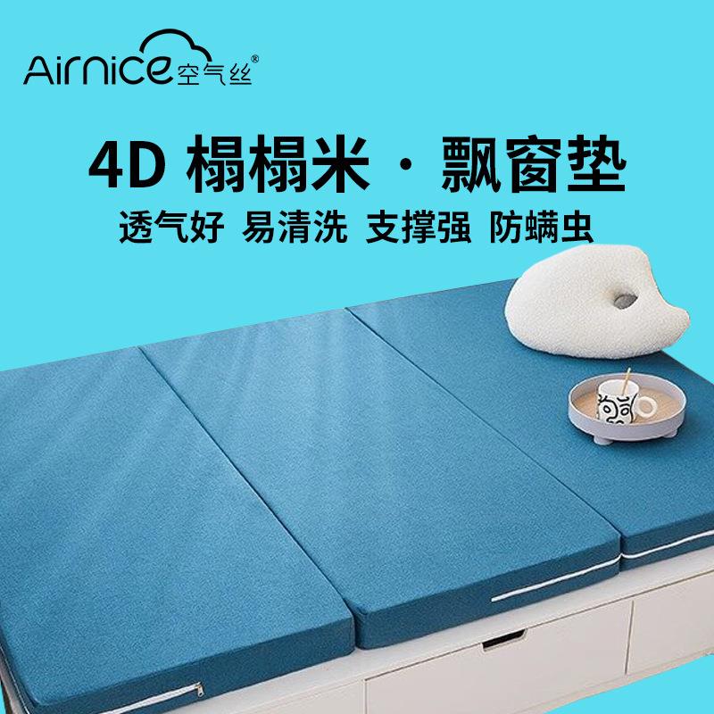 4D榻榻米飘窗垫家用床打地铺办公室午休多用软垫学生寝室折叠床垫