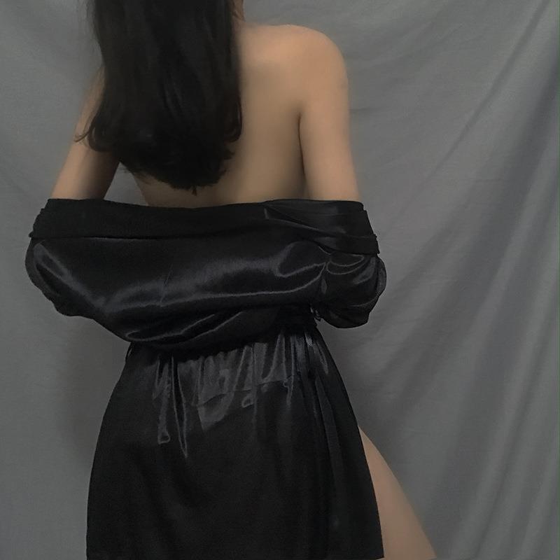female suit uniform temptation breasts big passion