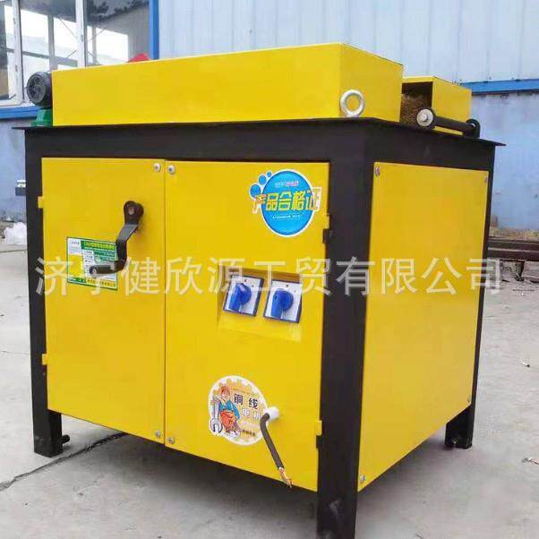 建筑施工槽钢角铁翻新抛光钢管打磨机小型多功能台式钢筋除锈机