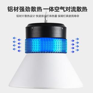 超亮乓ZZl球ed工矿灯内场防眩目羽毛球室天棚吊灯乒篮球场球馆照