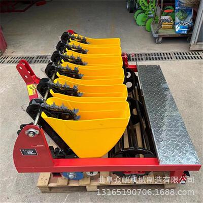 大种蒜播HMS机十行小型油家用手推式柴大蒜播种行机五自走种蒜机