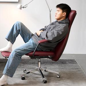 轻奢意式老板椅豪华电脑椅皮艺家用可躺护腰办公椅大班椅舒适透气