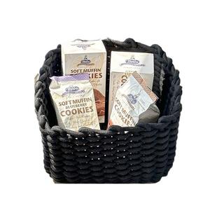 框框收纳筐脏衣服杂物玩具零食编织篮子家用电视柜桌面整理可移动