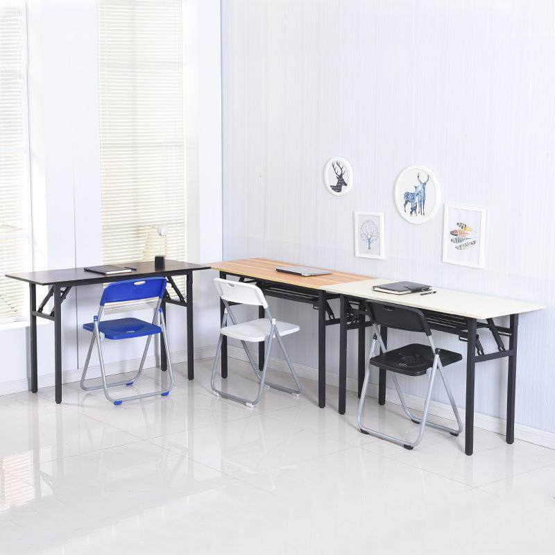 简易折叠桌子长条会议培训办公学习课桌家用餐桌摆摊简约多用桌子